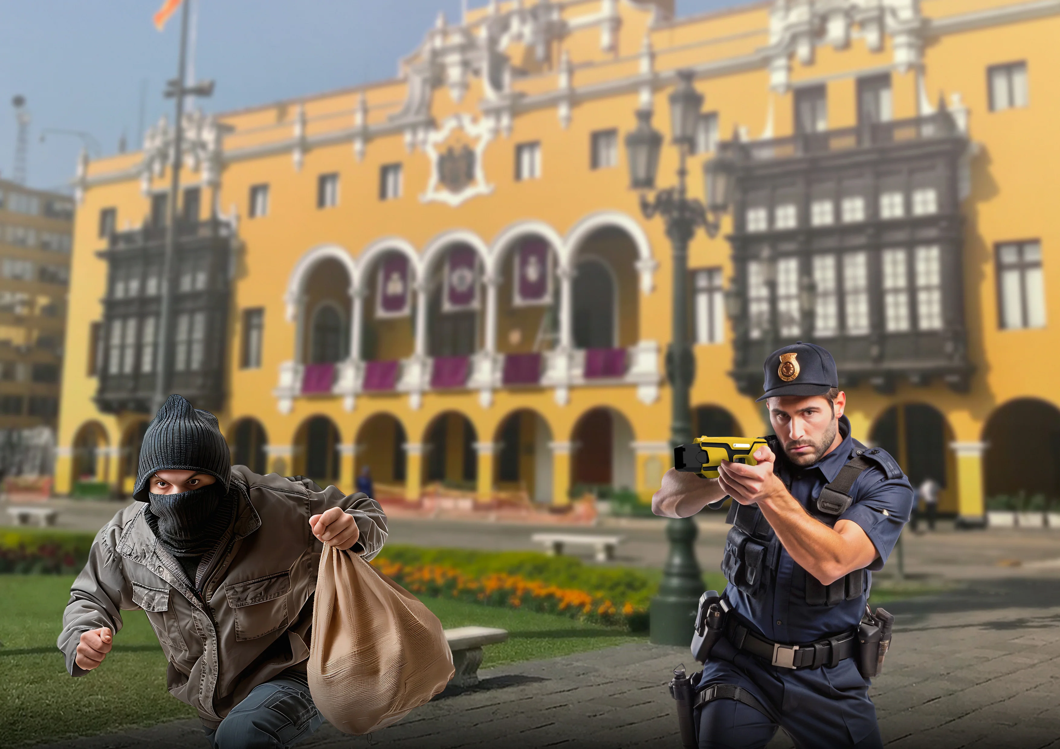 Comparativa de armas no letales