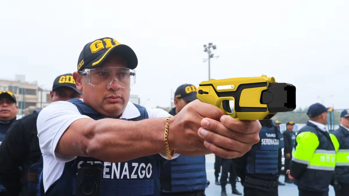 La nueva ley que autoriza el uso de pistolas eléctricas por serenos