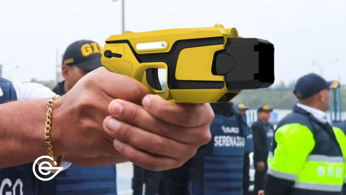 Congreso del Perú aprueba el uso de pistolas eléctricas por parte del serenazgo
