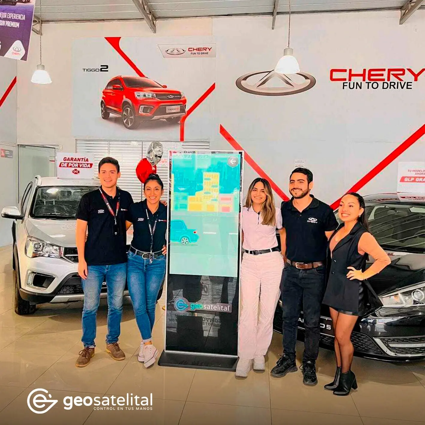 potencia control vehiculos tecnologia gps geosatelital