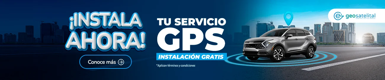 10% de descuento en GPS Vehicular de Geosatelital